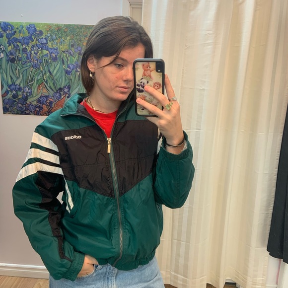 ADIDAS COTTON-LINED WINDBREAKER - Picture 1 of 4